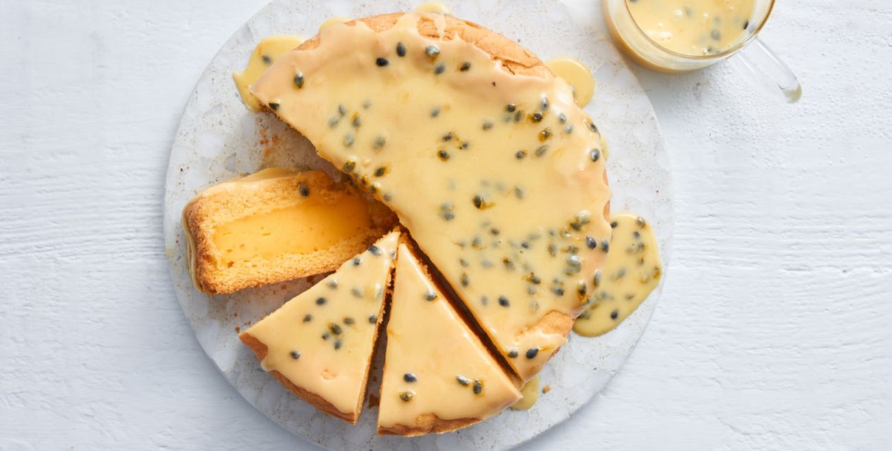 Nicky's family custard cake